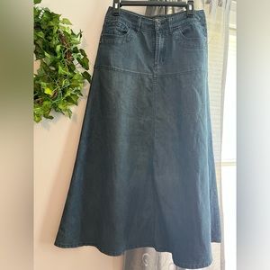 Cato Denim Maxi Skirt